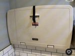 Rubbermaid Commercial Wall Mounted Baby Changing Unit Fold Down Changing Station