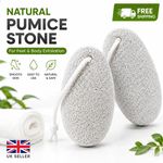 Natural Pumice Stone For Feet Hard Dead Skin Callus Remover Exfoliate Foot