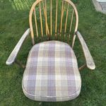 Vintage Ercol Jubilee Armchair  Solid Elm Mid Century Modern Restoration Project
