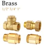 1/2" 3/4" 1" Inch Non-Return Valves Male Female Copper Swing-Check Valves BSP