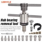 Bicycle Hub Bearing Removal Tool Extractor Puller for 6-39mm Bearings