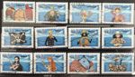 FRANCE 2025 ONE PIECE Commemorative Booklet Stamp Set of 12 off paper, used