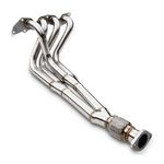 STAINLESS 4-2-1 EXHAUST MANIFOLD DOWN PIPE FOR FORD FIESTA ST ST150 MK6 04-08