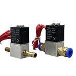 12V 24V 220V Pneumatic Electric Solenoid Valve 2 Position 2 Port Normally Closed