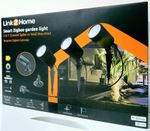 3 in 1 Link2Home Smart Zigbee Garden Spotlight Ground Spike & Wall Mountable RGB