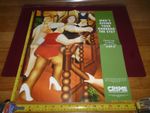 BERYL COOK THE STAIRCASE CRIME PREVENTION HOME OFFICE POSTER *RARE BUT FOLDED*