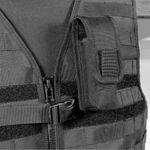Protec Black MOLLE Modular Torch Pouch