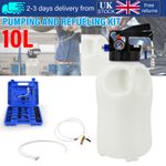 10L Transmission Oil Filling System Fluid Pump Manual Tool With ATF Adaptors