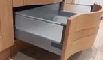 Kitchen Drawer Soft Close Acrylic Sided (DBT) - 270mm D x 224mm H x 1000mm W