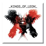 KINGS OF LEON fridge magnet 3" square  free UK P&P