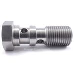 M10x1.0 10mm METRIC STAINLESS STEEL DOUBLE BANJO BOLT 30mm Brake Fitting Eye