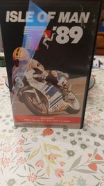 1989 Isle Of Man TT VHS, Official Review Video Tape.
