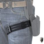 IDOGEAR Tactical Thigh Strap Elastic Band Strap for Thigh Holster Leg Hanger BK