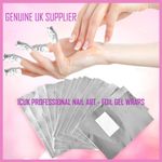NAIL FOIL GEL WRAPS POLISH REMOVER SOAK OFF UV LED ACRYLIC REMOVAL *NO ACETONE* 