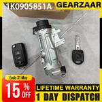 Ignition Barrel Starter Switch For VW Golf Tiguan Audi A3 w/ Remote Control Key