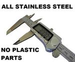 6" / 150mm Digital Vernier Calipers (Large Display) ALL STAINLESS STEEL CE