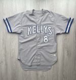 Vintage MLB Baseball Jersey Majestic Men’s XL Retro Button Up USA Sports Shirt