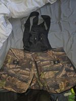 Falconry Vest, Hunting, Hawking, XXL & XXXL, Bird Handling Codura Vest (Black)