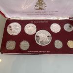 1976 Commonwealth Of The Bahamas  Silver Proof Coin Set Franklin Mint Silver