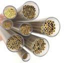 100Pcs Brass Electrode Tubes For EDM Drilling Machine Diameter 0.3-1.0mm X 400mm
