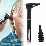 Poratble Ear Nose Throat Care Inspection Scope Lighted Pen Otoscope w/ 5 Head UK
