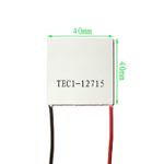 1PCS TEC1-12715 Heatsink Thermoelectric Cooler Cooling Peltier Plate Module 