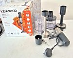 Kenwood Triblade XL Hand Blender, Mixer with Anti-Splash, Chopper 500ml, Metal W