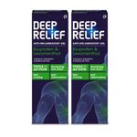 Deep Relief Anti-Inflammatory Gel 50g x2 | For Back, Rheumatic & Muscular Pain