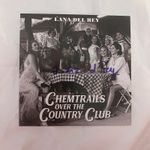 Lana Del Rey Chemtrails Over The Country Club Signed Art Card CD Size