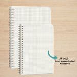 Squared Math Exercise Book Graph Grid paper Ruled A4 A5 Notebook School Homework