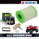 SUZUKI LTA/LTF400 EIGER / KING QUAD SERVICE KIT INC AIR & OIL FILTER (2002-2024)
