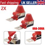 2Set Terminal Fuse Block Kit Fuse Max Voltage For Car Marine Boat RV 60-300A UK