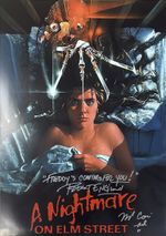 A2 Nightmare on Elm St Poster Signed by Robert Englund and Jsu Garcia
