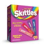 Skittles Zero Sugar Wild Berry Singles-to-Go Packs Drink Mix 81.7g -30 Count