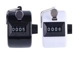2pcs 4 Digit Counting Manual Hand Tally Number Counter Mechanical Click Clicker