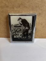 Elvis Presley Vintage Cigarette Metal Tin Small Storage Box Container Case Tin