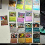 Pokémon TCG PBL Foil Holo 14-Card and reverse and they normal cards come with