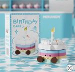 Jellycat inspired Lego type birthday cakes rainbow cake bricks NEW with box