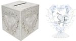 Wedding Card Box Or Fabric Flower Centrepiece Table Keepsake