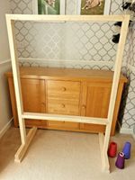 Rug tufting frame / Punch needle frame 98cms x 98cms freestanding 