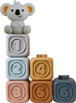 Kyoot Koala Soft Silicone Building Blocks Toys Early Learning Teething Toys Baby