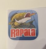 LICENSED RAPALA COMPANY LOGO STICKER 7cm X 7cm Lure Fishing Outfitters