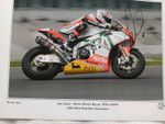 Leon Camier signed Aprilia RSV1000 2010 WSBK print
