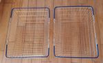 2 x  Wire Shopping Baskets Retail Supermarket Use Hand Carry (used)