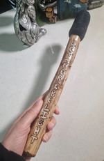 Drumbeater Let there be light drum beater shamanic healing drum on vinted