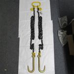 J Hook Recovery Brother Winch Towing Chain (G80 2 Leg 2M Tow Sling Shorteners)