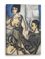 Canvas/Frames Ernst Ludwig Kirchner - Couple in the room