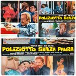 SET OF 8 ORIGINAL 1978 ITALIAN FOTOBUSTA POSTERS - MAURIZIO MERLI - JOAN COLLINS