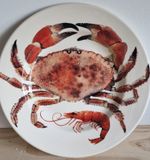 Emma Bridgewater 8.5 Inch Shellfish Crab Pasta Plate First Excellent Condition