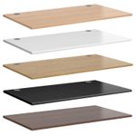 25mm Commercial-Grade MFC Desk Top – Custom Sizes, Cable Ports, Colour Options
